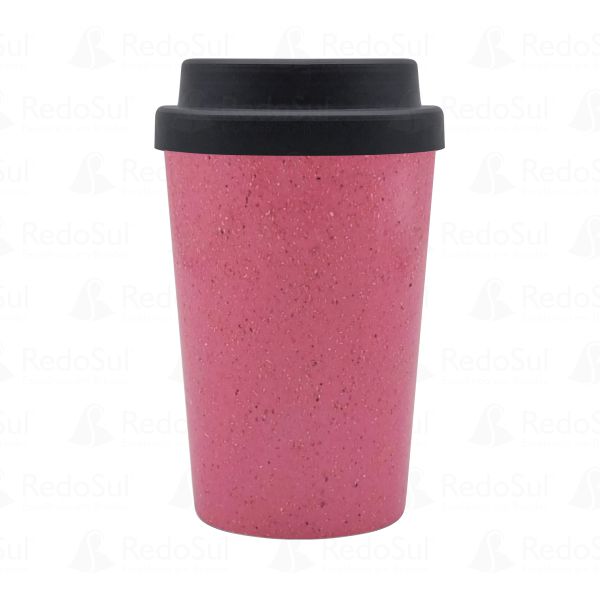 Copo de Café Personalizado ecológico com fibra de bambu