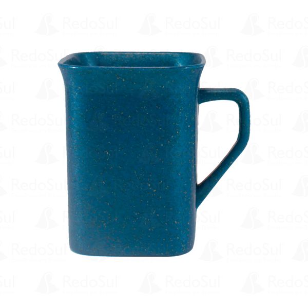 Caneca Quadrada Personalizada Green Colors 250 ml fibra