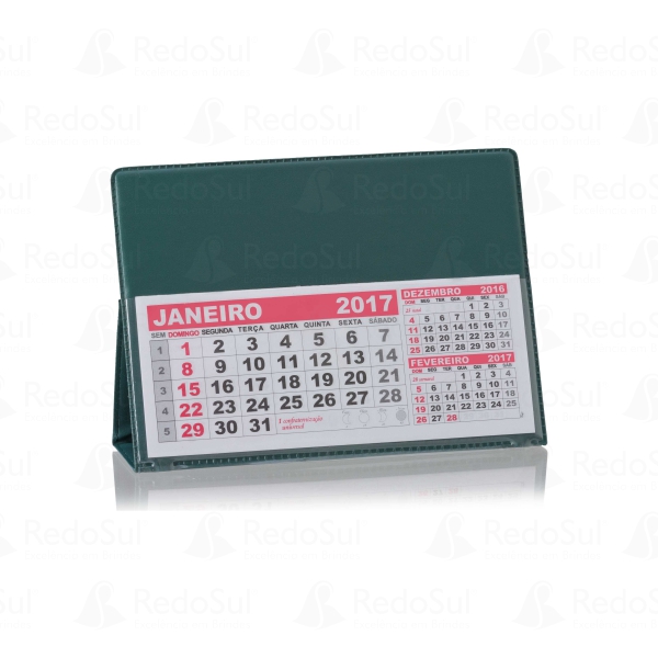 Calendário em PVC Grande Personalizado