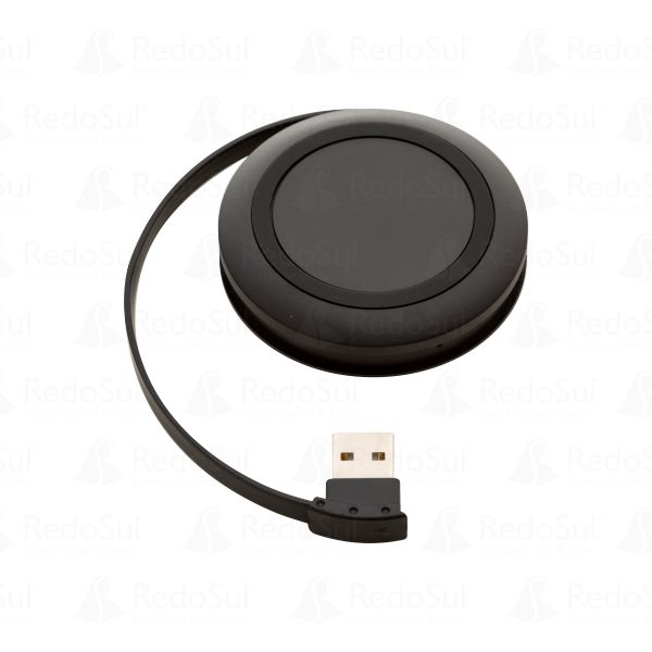 HUB Usb Personalizado e Base de Recarga Wireless