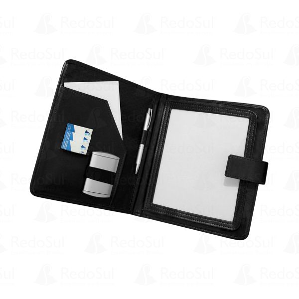 Pasta Personalizada em Couro Sintético