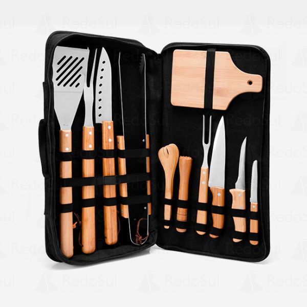 kit para churrasco e caipirinha personalizado