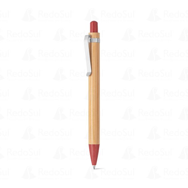 Caneta Personalizada Ecológica de Bambu