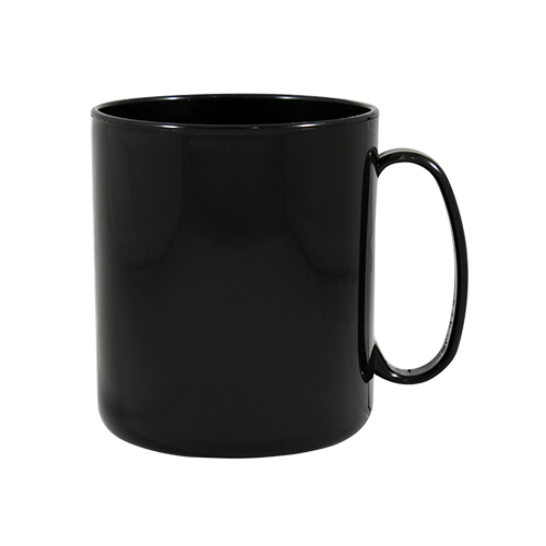 Caneca Redonda Plástica Opaca personalizada de 400 ml