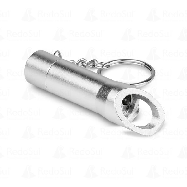 Chaveiro Lanterna Personalizado com Abridor de Garrafas