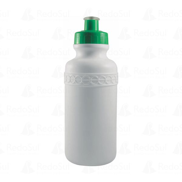 Squeeze personalizado com Corpo Branco 500 ml