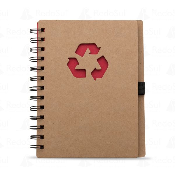 Caderno Ecologico Personalizado 18 x 15 cm