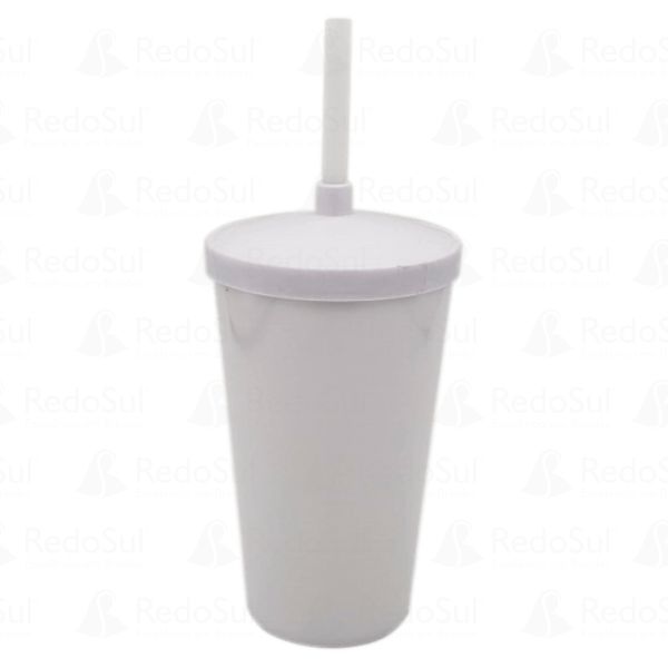 Copo com Canudo Personalizado