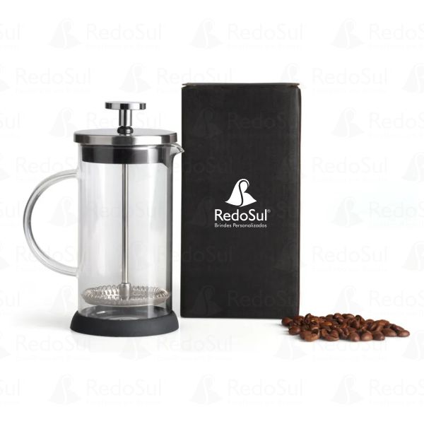 Cafeteira Francesa personalizada em vidro de 350 ml Cafeteira Francesa personalizada em vidro de 350 ml