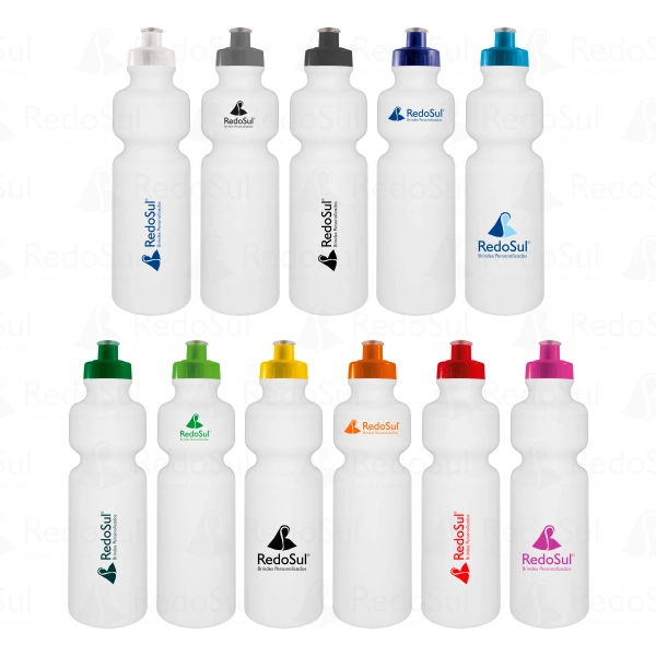 Squeeze personalizado Corpo Branco 750 ml Squeeze personalizado Corpo Branco 750 ml