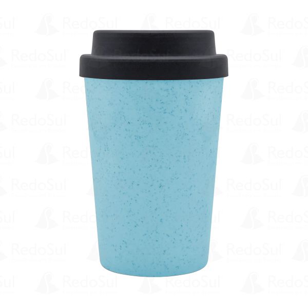 Copo de Café Personalizado ecológico com fibra de bambu