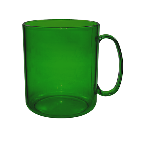 Caneca personalizada Redonda Translúcida 400 ml