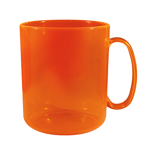 Caneca personalizada Redonda Translúcida 400 ml