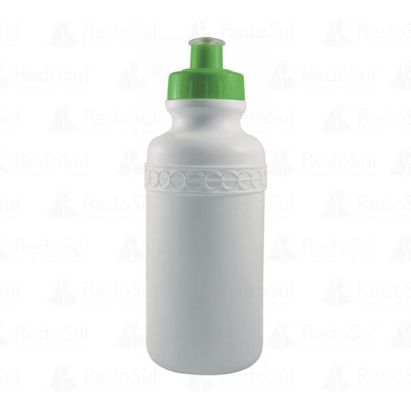 Squeeze personalizado com Corpo Branco 500 ml