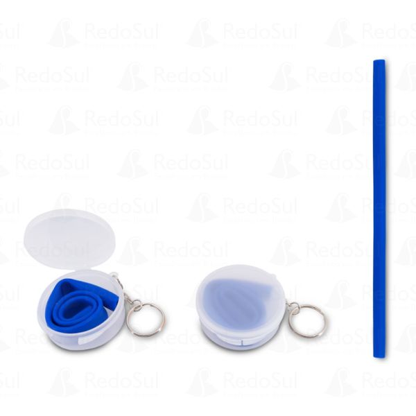 Canudo silicone personalizado