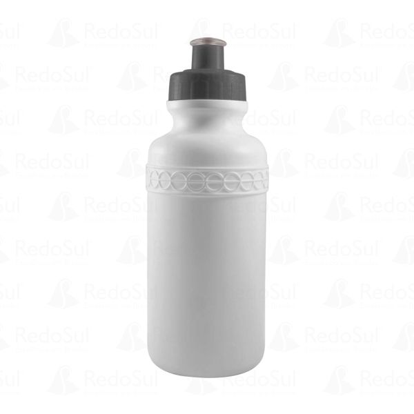 Squeeze personalizado com Corpo Branco 500 ml
