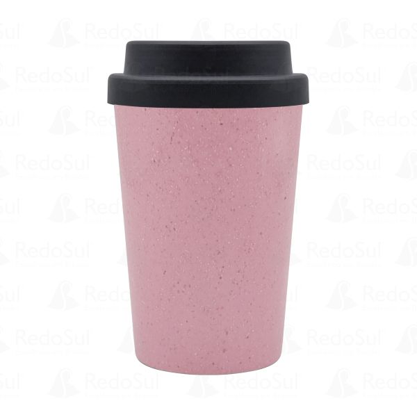 Copo de Café Personalizado ecológico com fibra de bambu