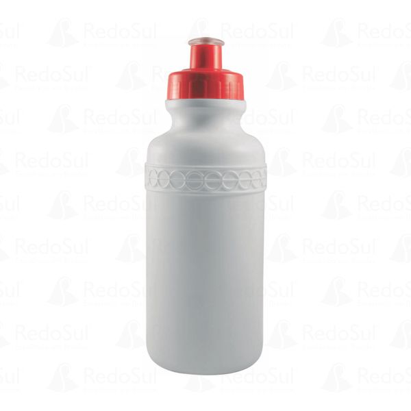 Squeeze personalizado com Corpo Branco 500 ml