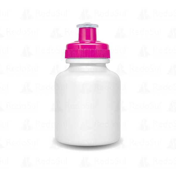 Squeeze personalizado Corpo Branco 300ml Squeeze personalizado Corpo Branco 300ml