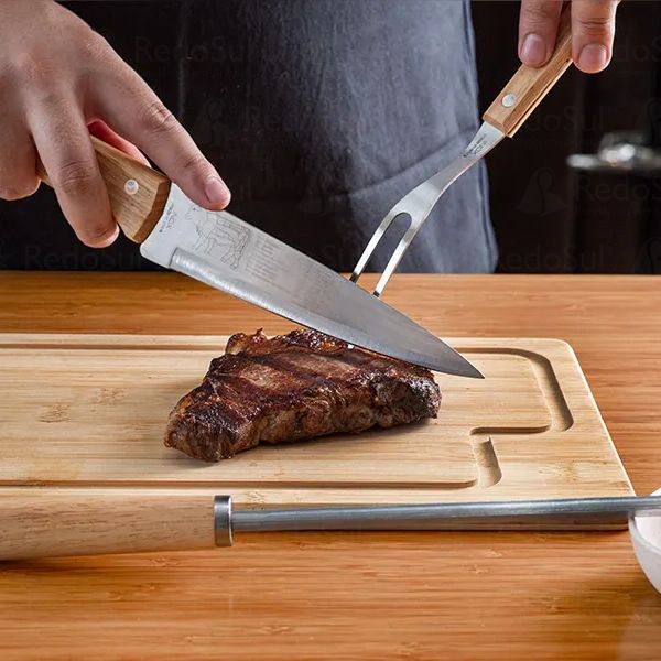 Kit Churrasco Personalizado com 4 Pecas