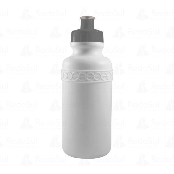 Squeeze personalizado com Corpo Branco 500 ml