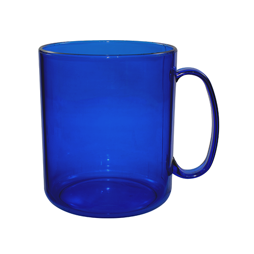 Caneca personalizada Redonda Translúcida 400 ml