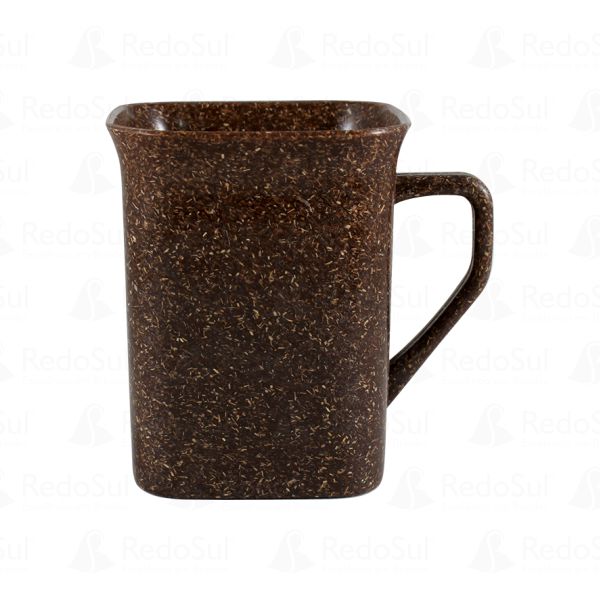 Caneca Quadrada Personalizada Green Colors 250 ml fibra