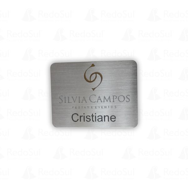 Crachá de identificação personalizado Crachá de identificação personalizado