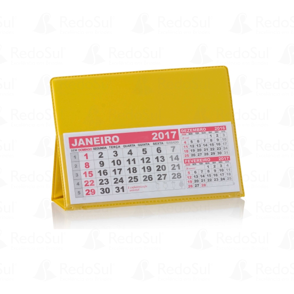 Calendário em PVC Grande Personalizado