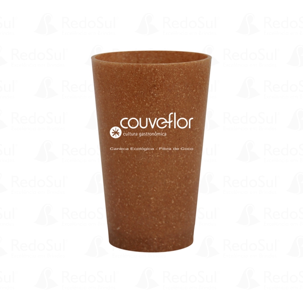 Copo Personalizado Ecológico em Fibra de Madeira 320 ml