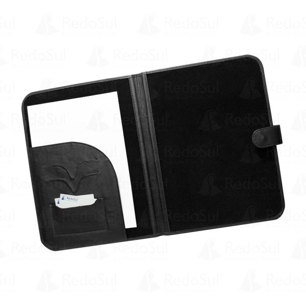 Pasta Personalizada em Couro Sintético