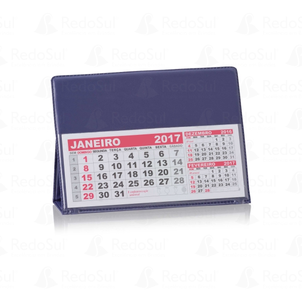 Calendário personalizado em PVC Pequeno Calendário personalizado em PVC Pequeno