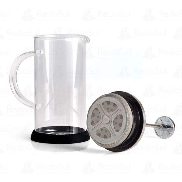 Cafeteira Francesa personalizada em vidro de 350 ml Cafeteira Francesa personalizada em vidro de 350 ml