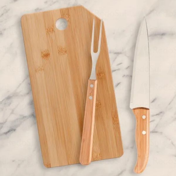 Kit Churrasco Personalizado com 3 Peças