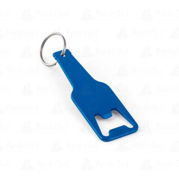 Chaveiro Abridor de Garrafas de Alumínio Personalizado