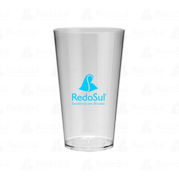 Copo personalizado plástico 550 ml Copo personalizado plástico 550 ml