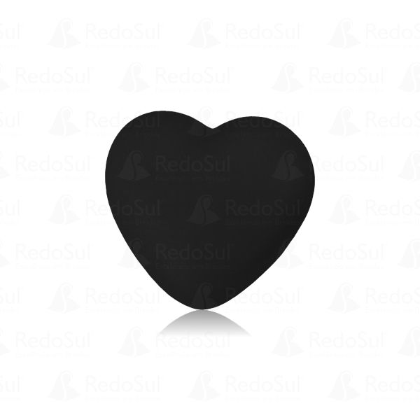 Coração Anti-Stress Personalizado de Vinil