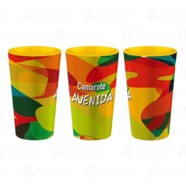 Copo Personalizado 400 ml em Mold Label Copo Personalizado 400 ml em Mold Label
