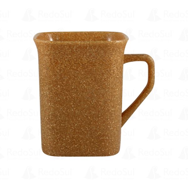 Caneca Quadrada Personalizada Green Colors 250 ml fibra