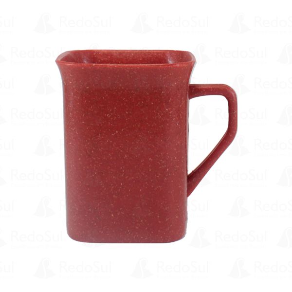 Caneca Quadrada Personalizada Green Colors 250 ml fibra