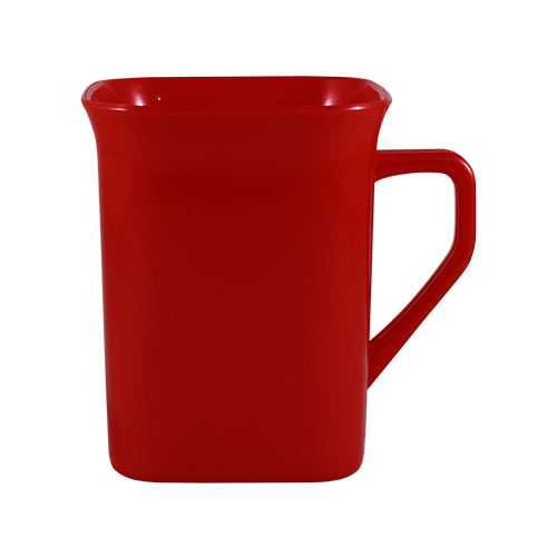 Caneca quadrada personalizada de 250 ml Plástica