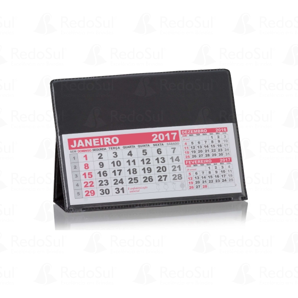 Calendário em PVC Grande Personalizado