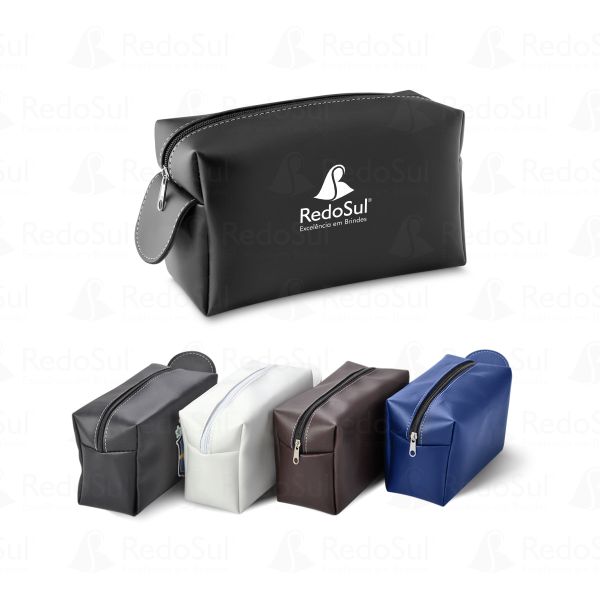 Necessaire Personalizada em Couro Sintético