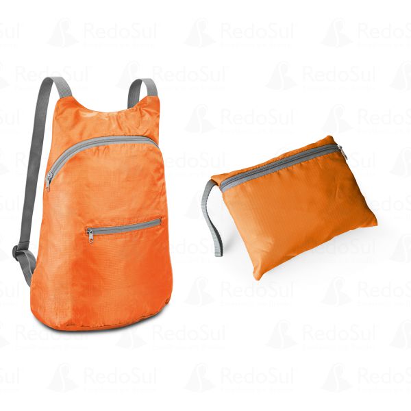 Mochila saco dobrável personalizada