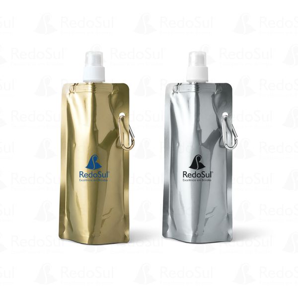 Squeeze Dobrável Personalizado Squeeze Dobrável Personalizado