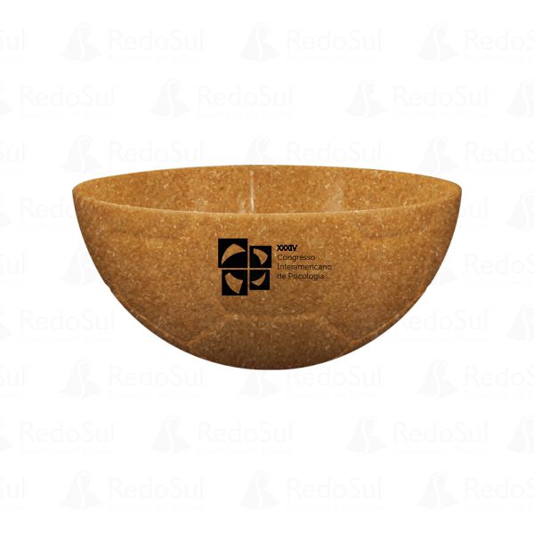 Mini Bowl Personalizada em Fibra de Madeira 240ml Mini Bowl Personalizada em Fibra de Madeira 240ml