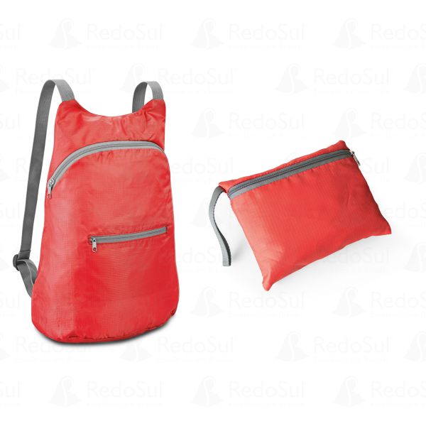 Mochila saco dobrável personalizada