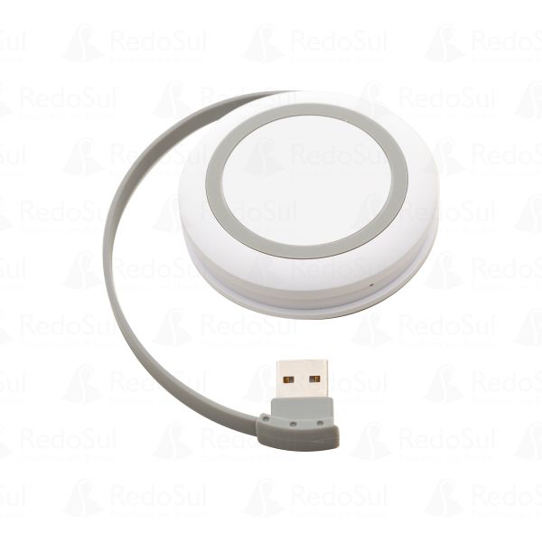 HUB Usb Personalizado e Base de Recarga Wireless