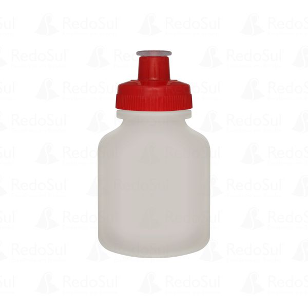 Squeeze personalizado Corpo Translúcido 300 ml Squeeze personalizado Corpo Translúcido 300 ml