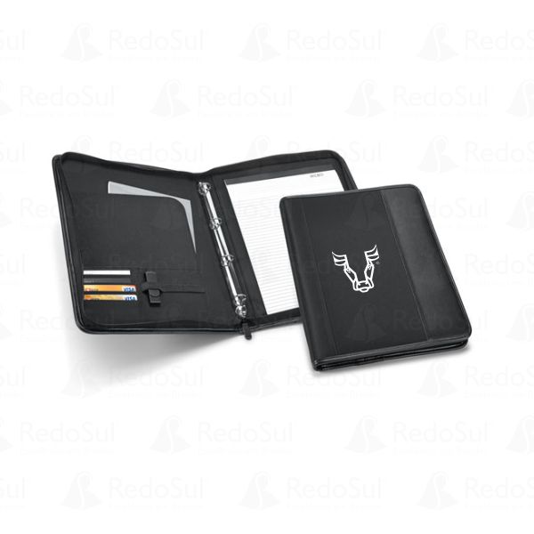 Pasta Personalizada em Couro Sintético Pasta Personalizada em Couro Sintético